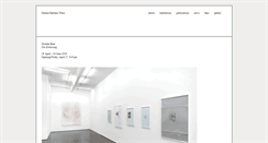 Desktop Screenshot of galeriebarbaraweiss.de